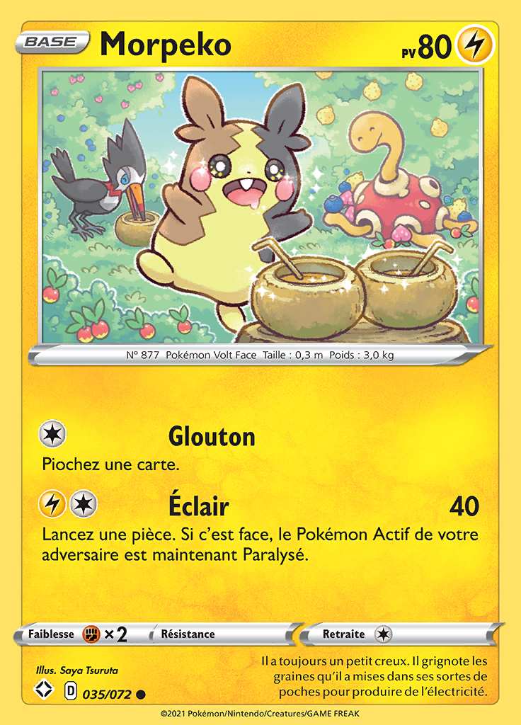 Morpeko 035/072 — Destinées Radieuses