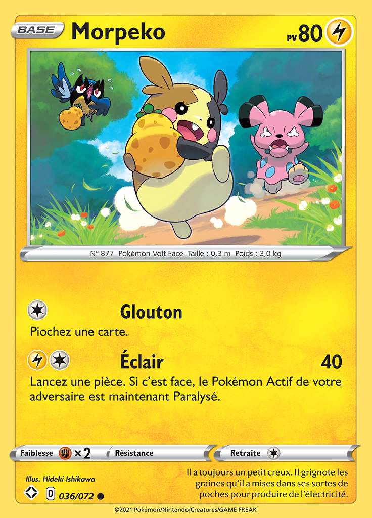 Morpeko 036/072 — Destinées Radieuses