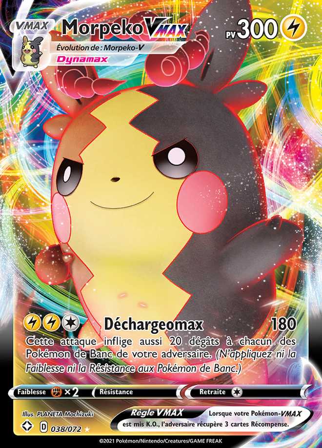 Morpeko VMAX 038/072 — Destinées Radieuses