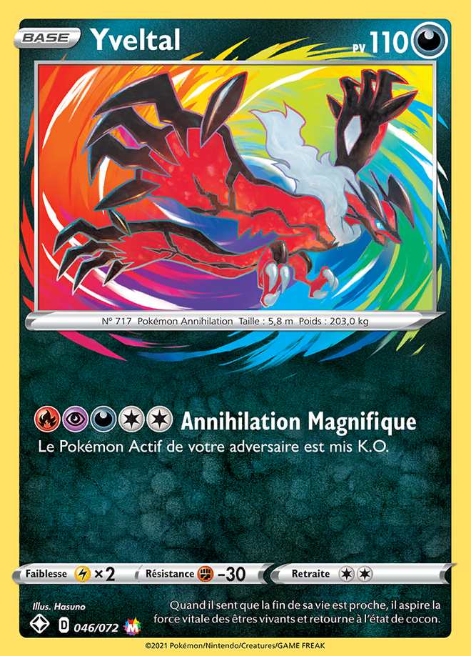 Yveltal 046/072 — Destinées Radieuses