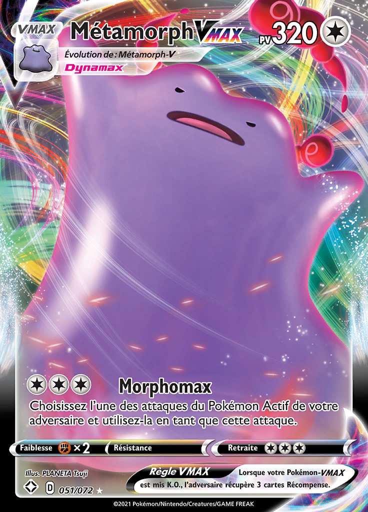 Métamorph VMAX 051/072 — Destinées Radieuses