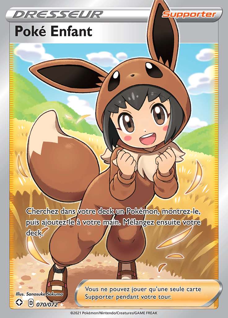 Poké Enfant 070/072 — Destinées Radieuses