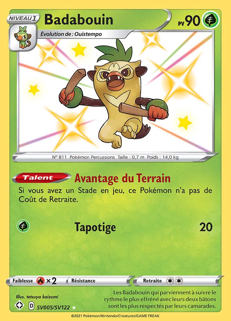 Badabouin SV005/SV122 — Destinées Radieuses