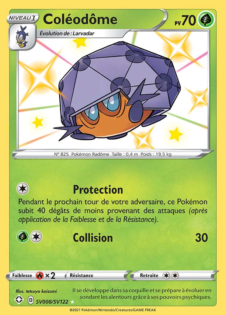 Coléodôme SV008/SV122 — Destinées Radieuses