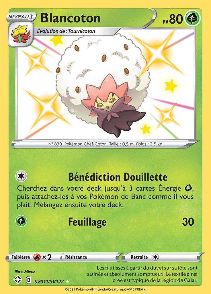Blancoton SV011/SV122 — Destinées Radieuses