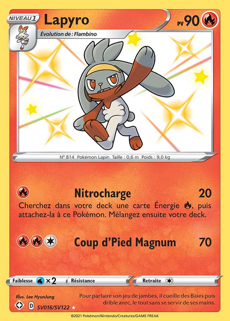 Lapyro SV016/SV122 — Destinées Radieuses