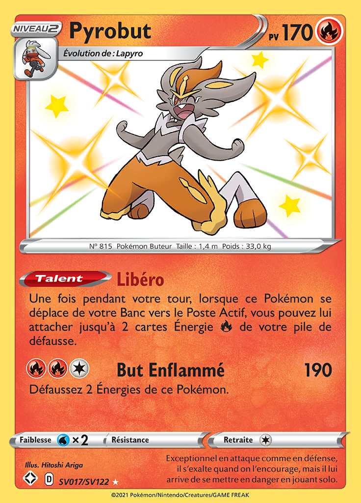 Pyrobut SV017/SV122 — Destinées Radieuses