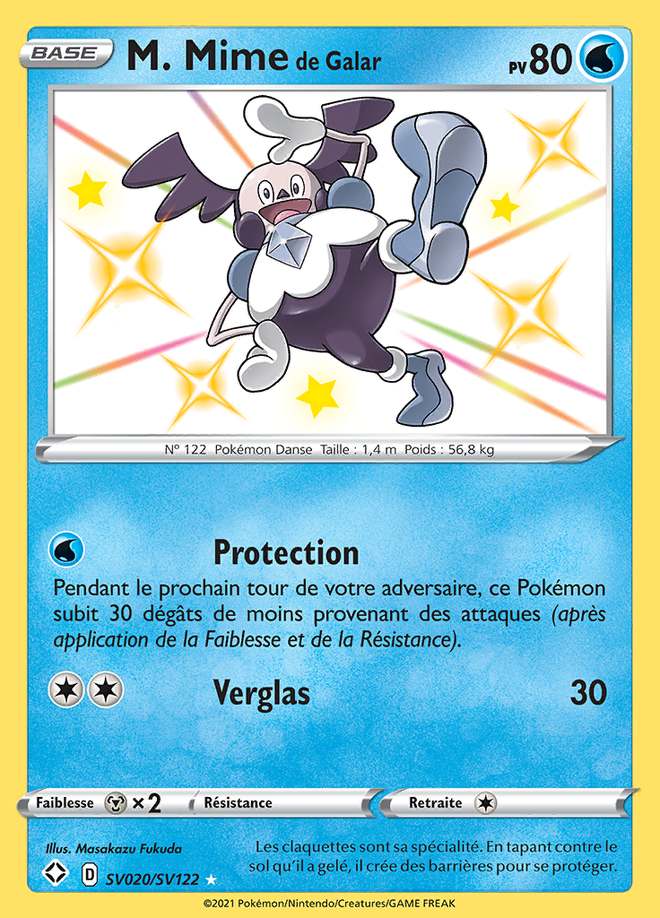 M. Mime de Galar SV020/SV122 — Destinées Radieuses