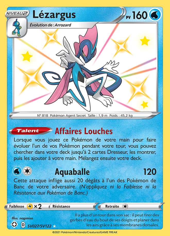 Lézargus SV027/SV122 — Destinées Radieuses