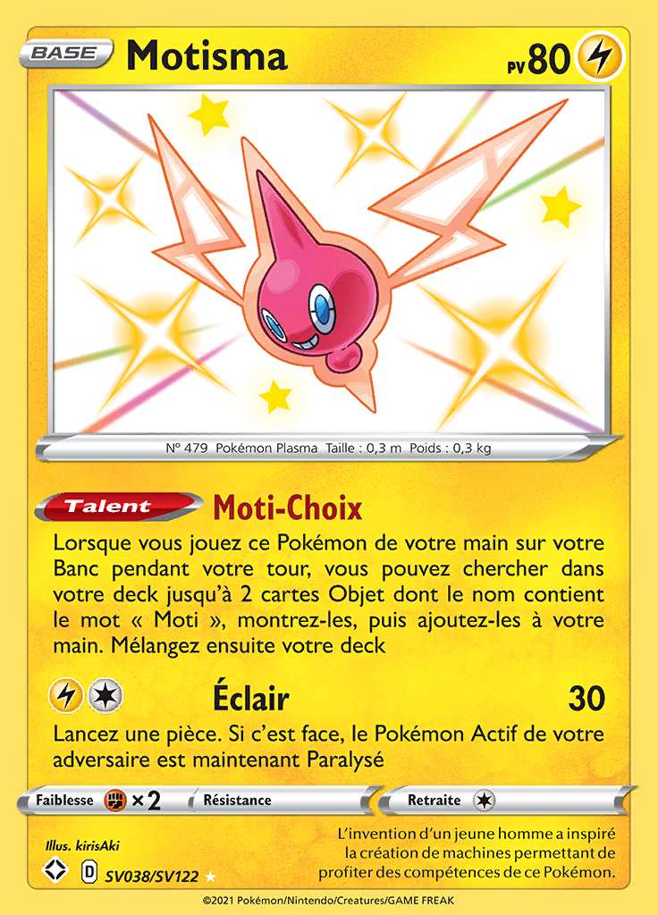 Motisma SV038/SV122 — Destinées Radieuses