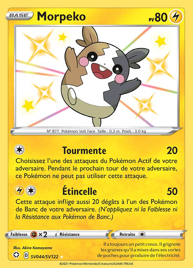 Morpeko SV044/SV122 — Destinées Radieuses
