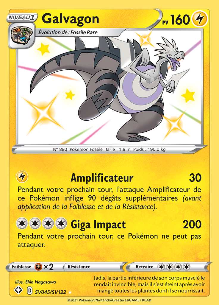 Galvagon SV045/SV122 — Destinées Radieuses