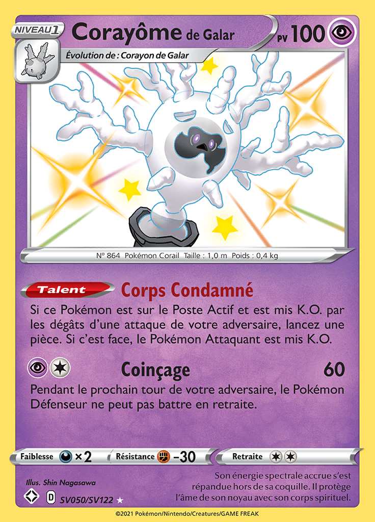 Corayôme de Galar SV050/SV122 — Destinées Radieuses