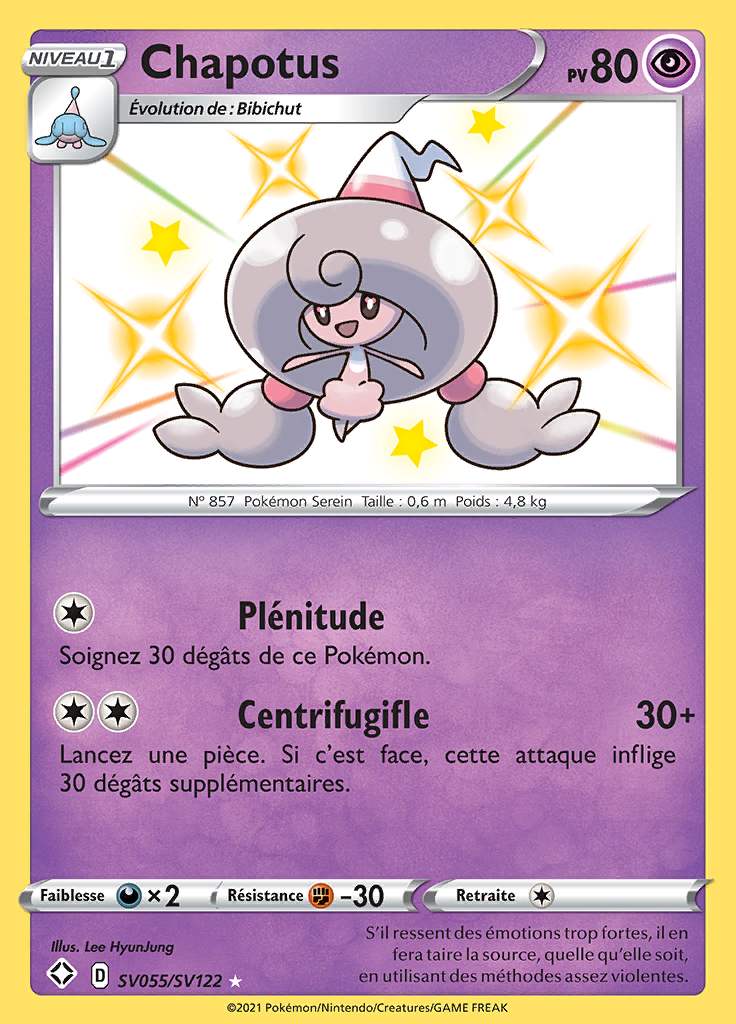 Chapotus SV055/SV122 — Destinées Radieuses