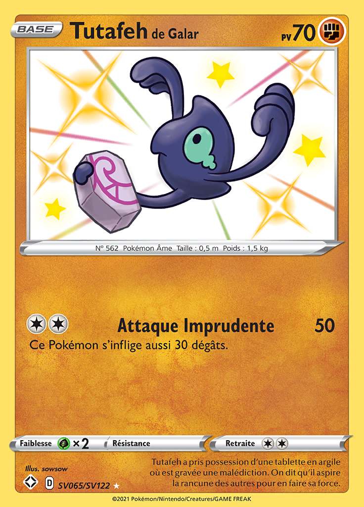 Tutafeh de Galar SV065/SV122 — Destinées Radieuses