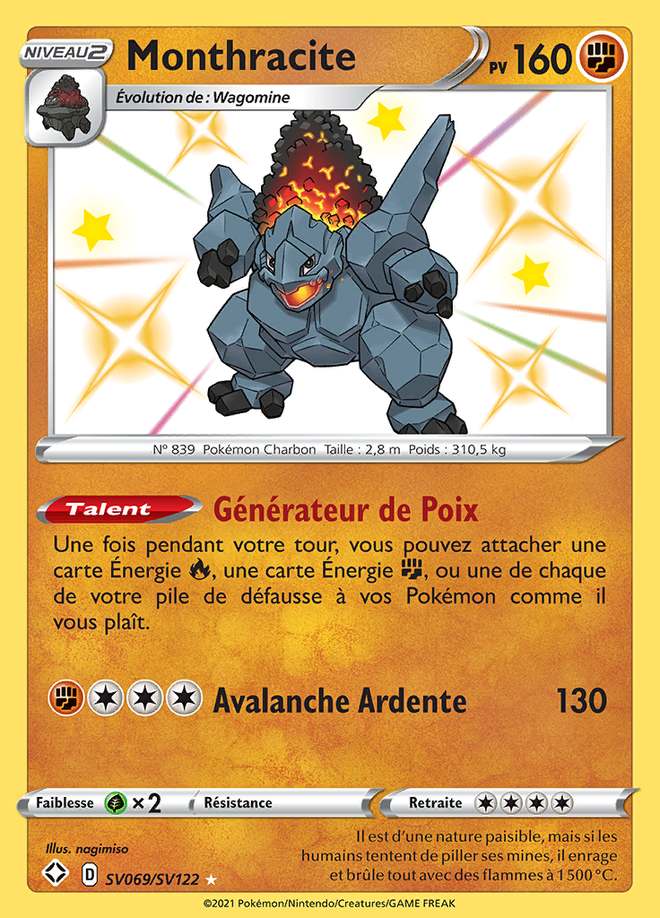 Monthracite SV069/SV122 — Destinées Radieuses