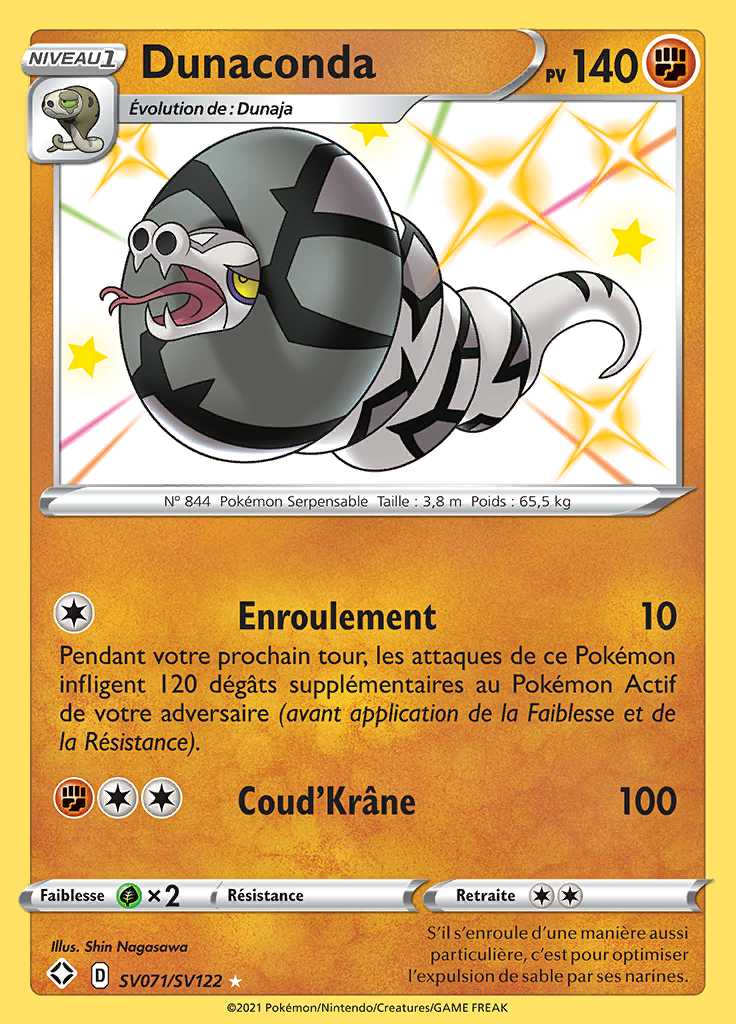 Dunaconda SV071/SV122 — Destinées Radieuses