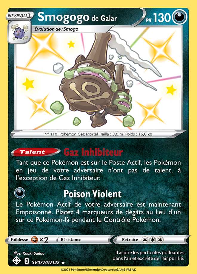 Smogogo de Galar SV077/SV122 — Destinées Radieuses