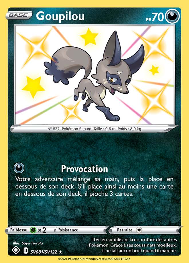 Goupilou SV081/SV122 — Destinées Radieuses