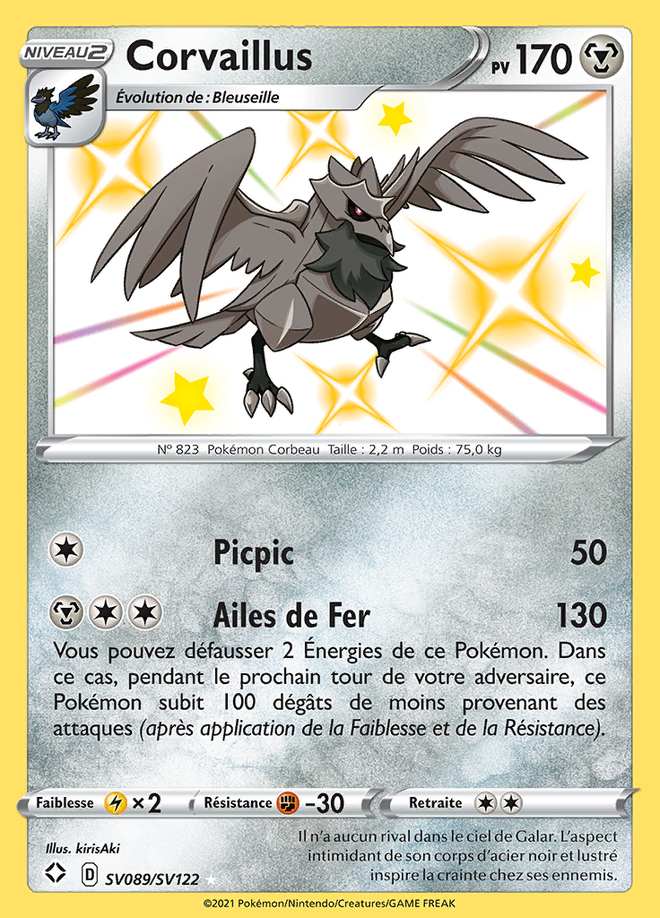 Corvaillus SV089/SV122 — Destinées Radieuses