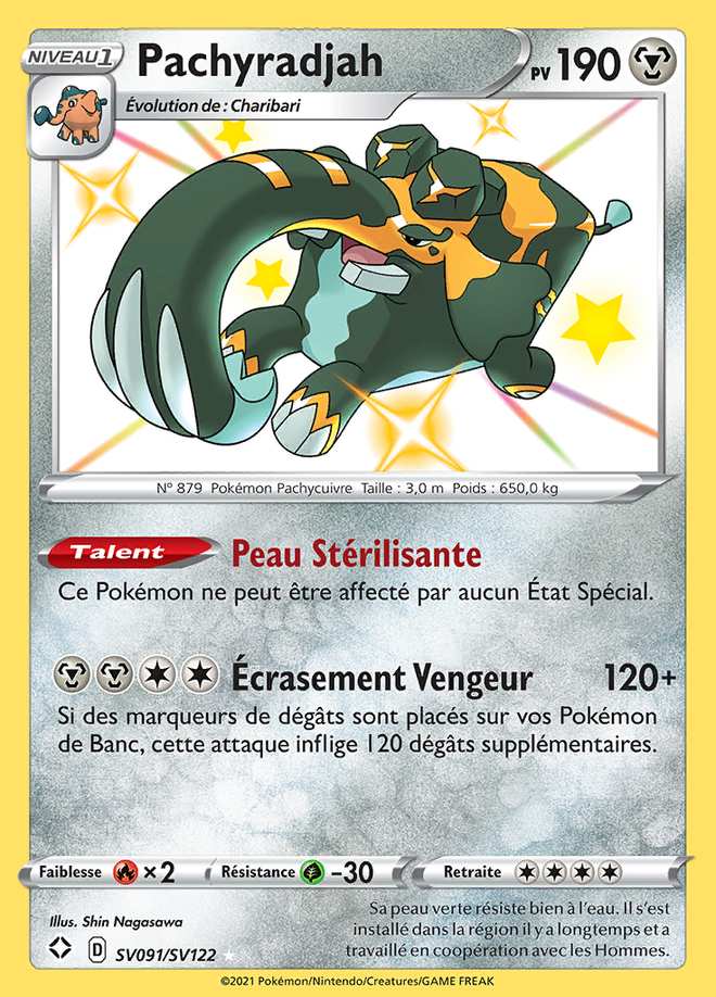 Pachyradjah SV091/SV122 — Destinées Radieuses