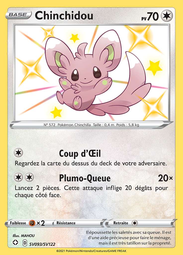 Chinchidou SV093/SV122 — Destinées Radieuses