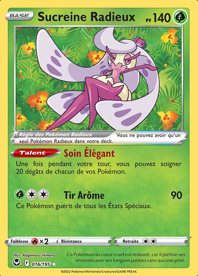 Sucreine Radieux 016/195 — Tempête Argentée