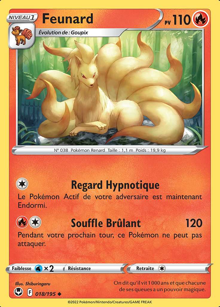 Feunard 018/195 — Tempête Argentée