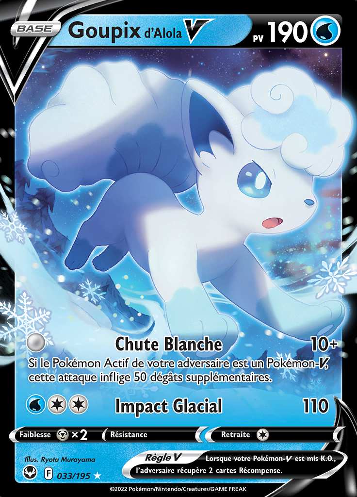 Goupix d'Alola V 033/195 — Tempête Argentée