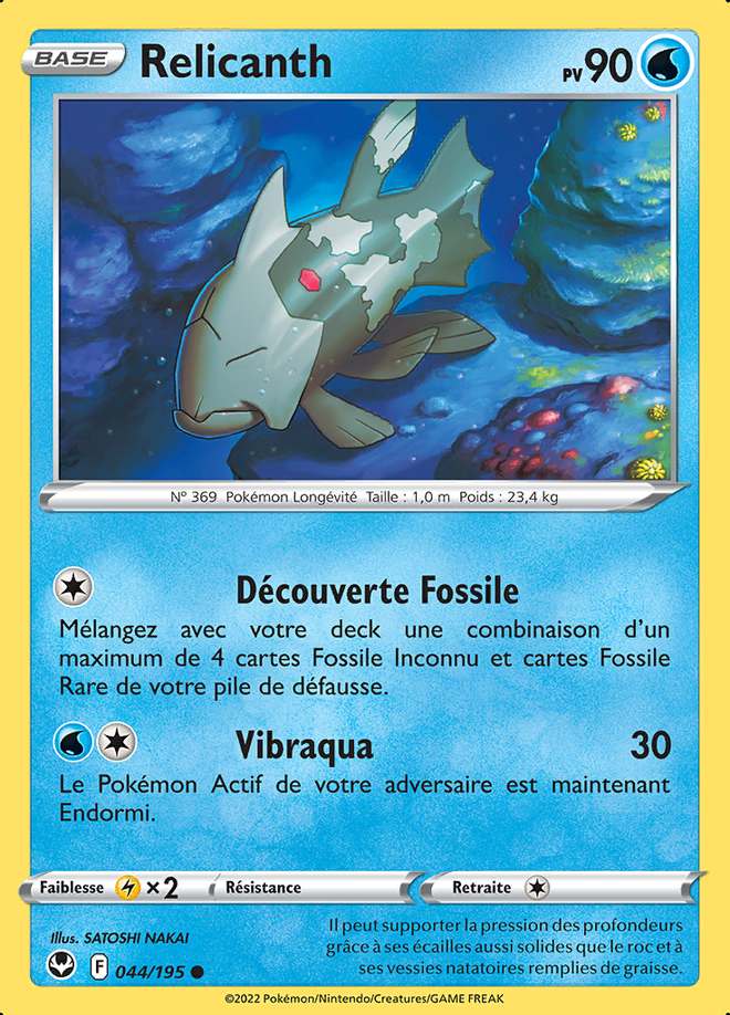 Relicanth 044/195 — Tempête Argentée