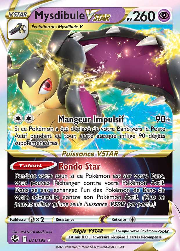 Mysdibule VSTAR 071/195 — Tempête Argentée