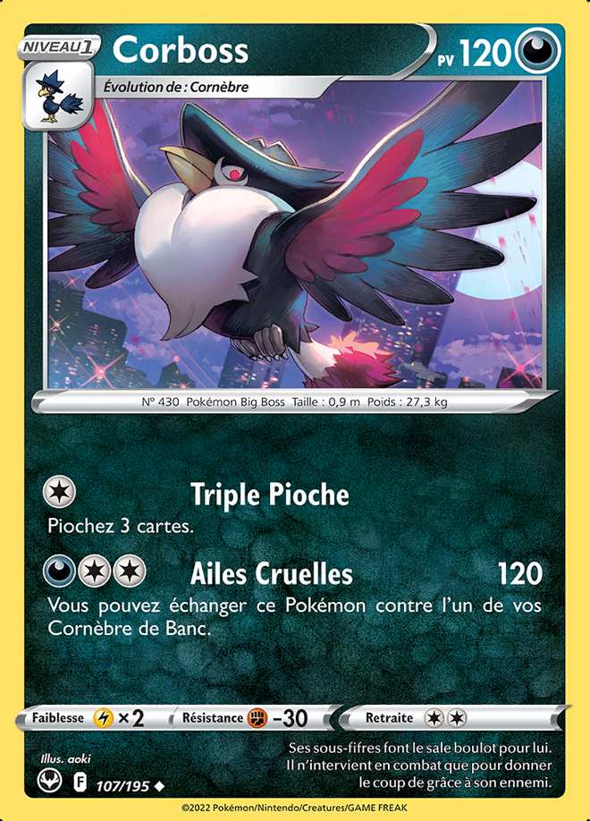 Corboss 107/195 — Tempête Argentée