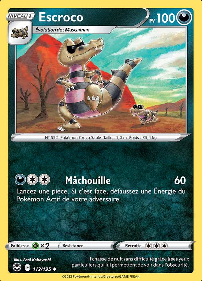 Escroco 112/195 — Tempête Argentée
