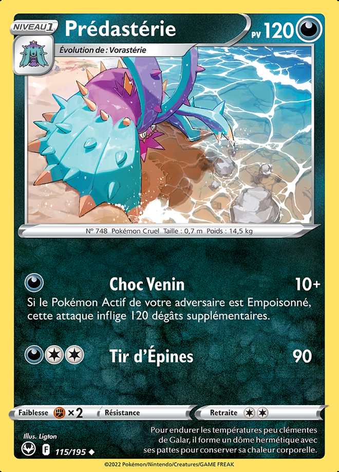 Prédastérie 115/195 — Tempête Argentée