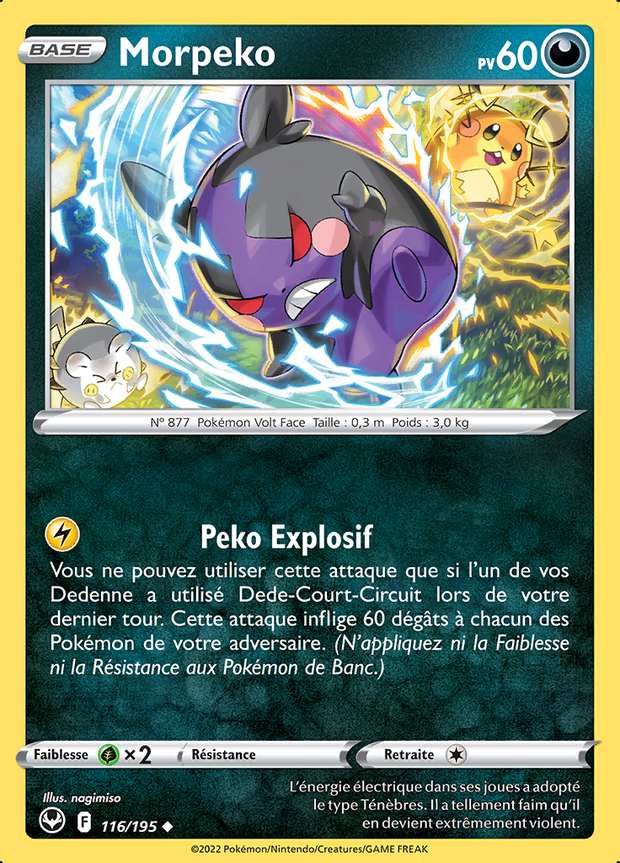 Morpeko 116/195 — Tempête Argentée