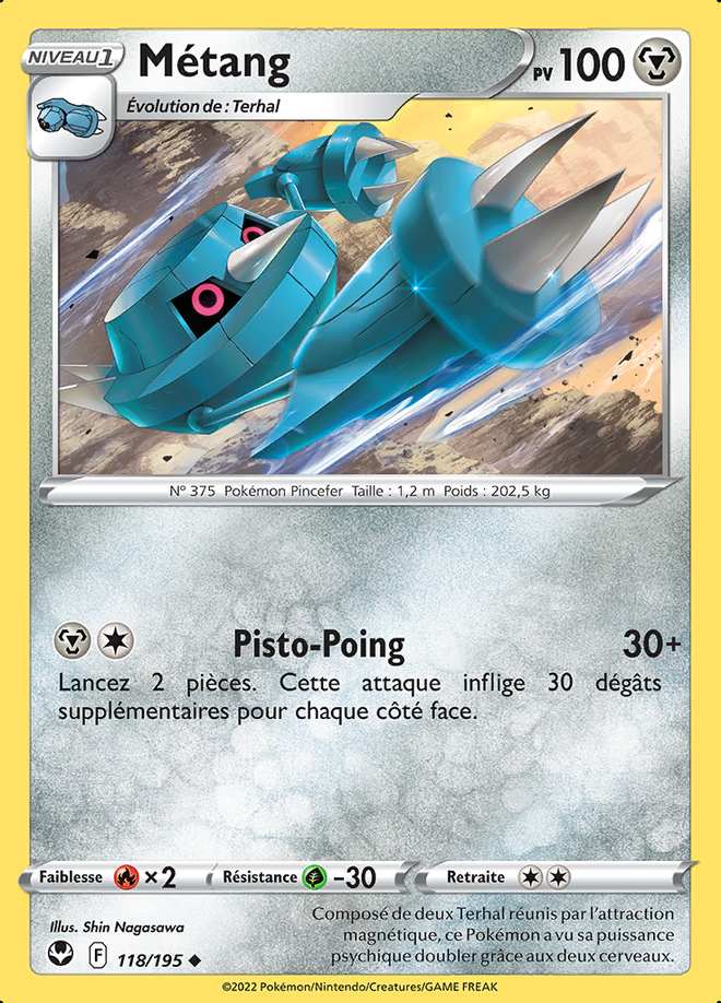 Métang 118/195 — Tempête Argentée