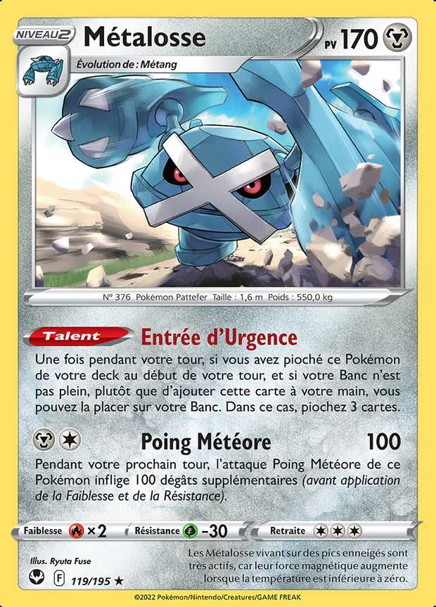 Métalosse 119/195 — Tempête Argentée