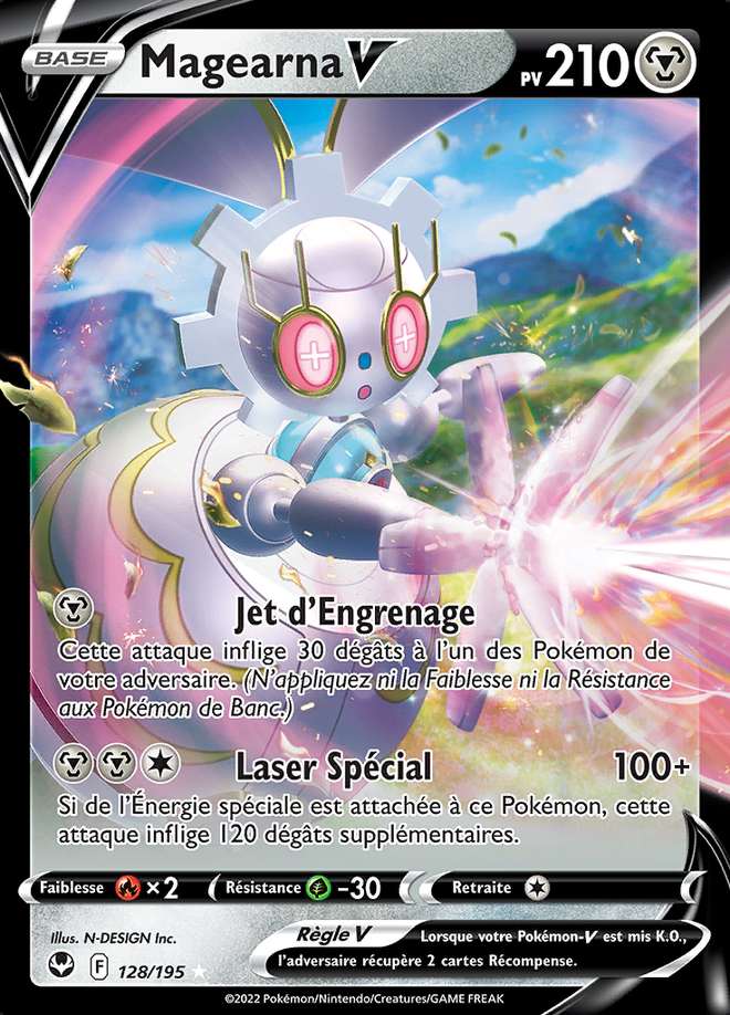 Magearna V 128/195 — Tempête Argentée