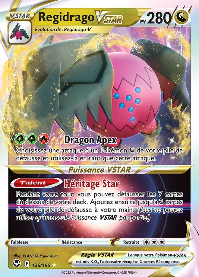 Regidrago VSTAR 136/195 — Tempête Argentée