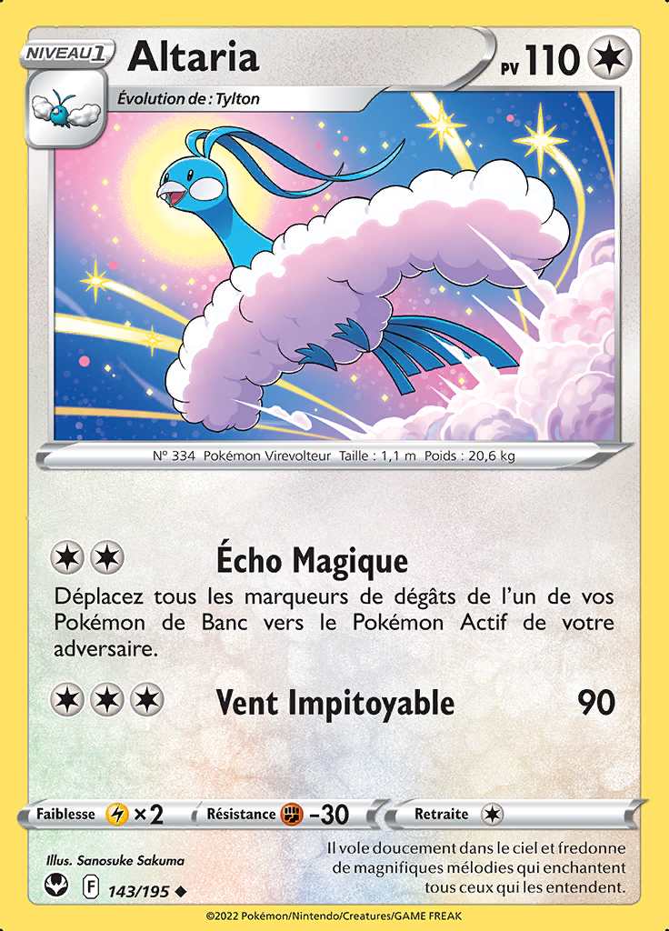 Altaria 143/195 — Tempête Argentée