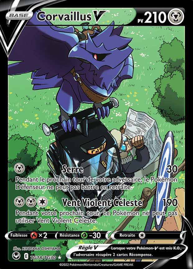 Corvaillus V TG18/TG30 — Tempête Argentée