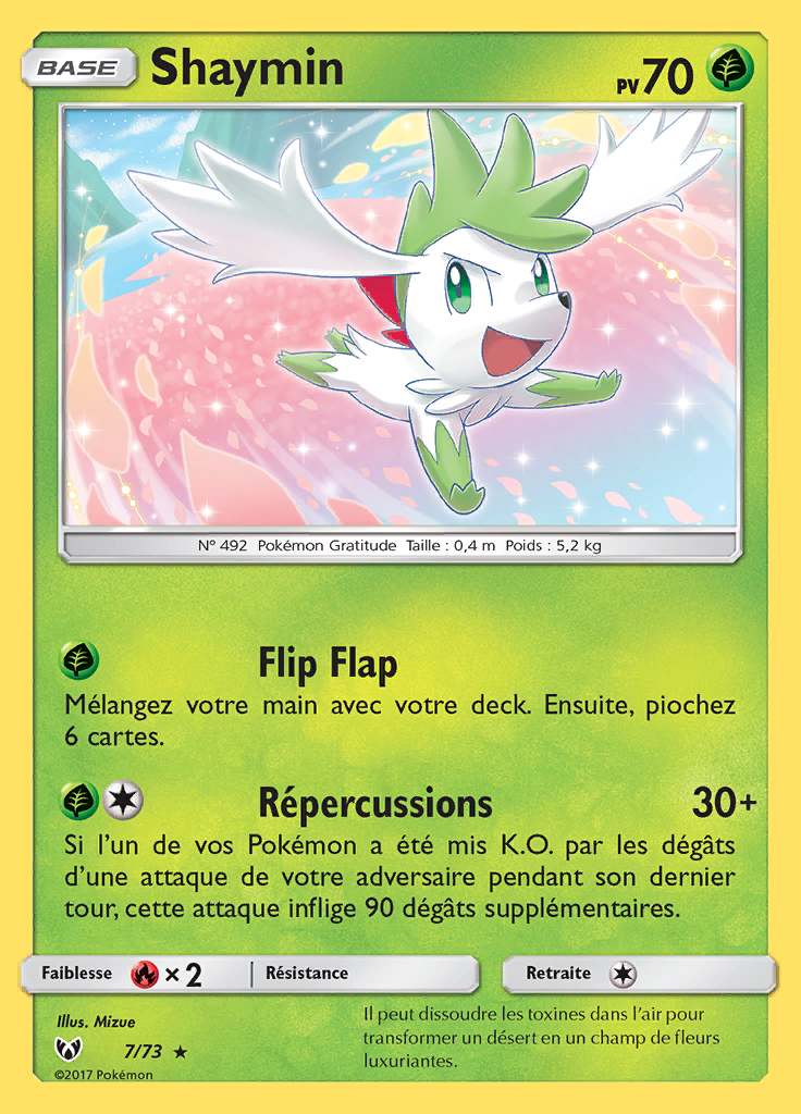 Shaymin 007/073 — Légendes Brillantes