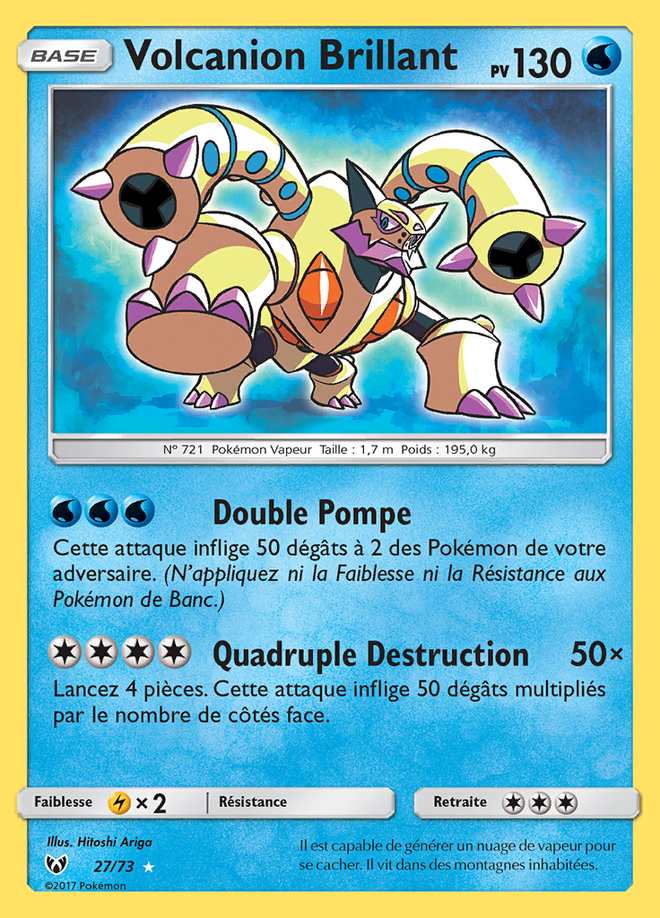 Volcanion Brillant 027/073 — Légendes Brillantes