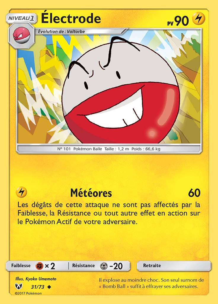 Électrode 031/073 — Légendes Brillantes