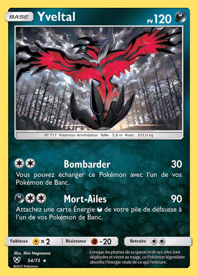 Yveltal 054/073 — Légendes Brillantes