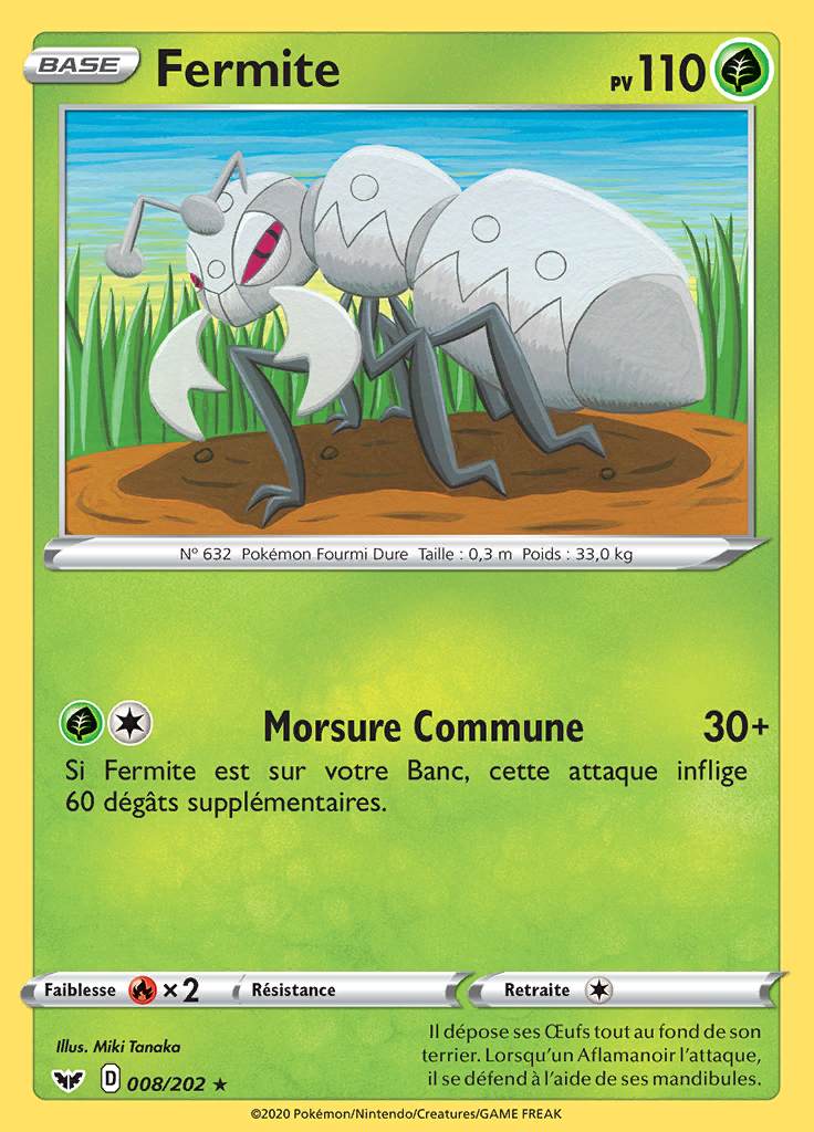 Fermite 008/202 — Épée et Bouclier