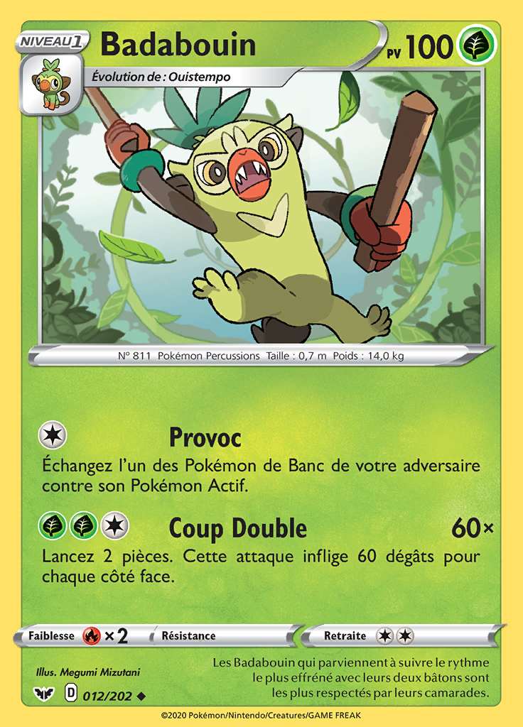 Badabouin 012/202 — Épée et Bouclier