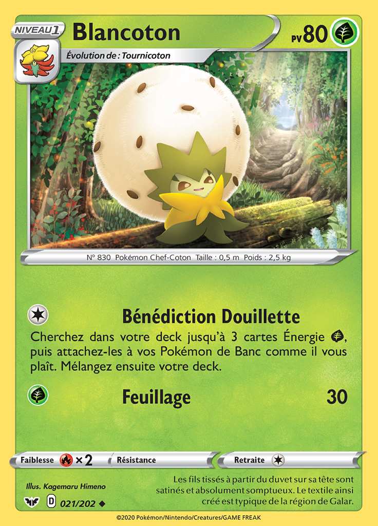 Blancoton 021/202 — Épée et Bouclier