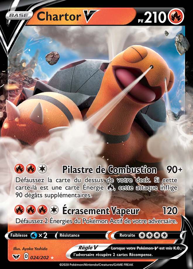 Chartor V 024/202 — Épée et Bouclier