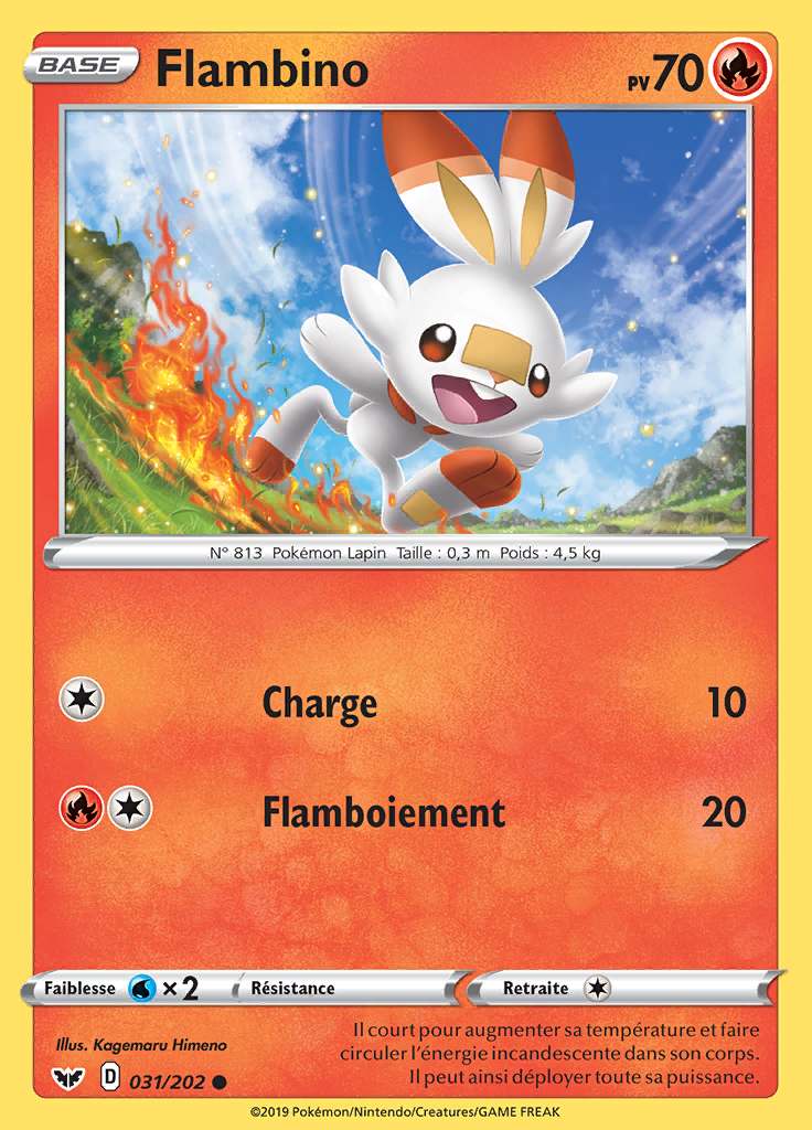 Flambino 031/202 — Épée et Bouclier